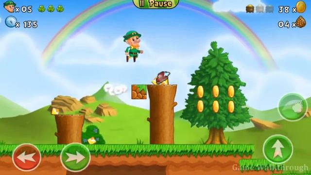 Lep's World 2 Walkthrough Highlands level 1-1 смотреть онлайн