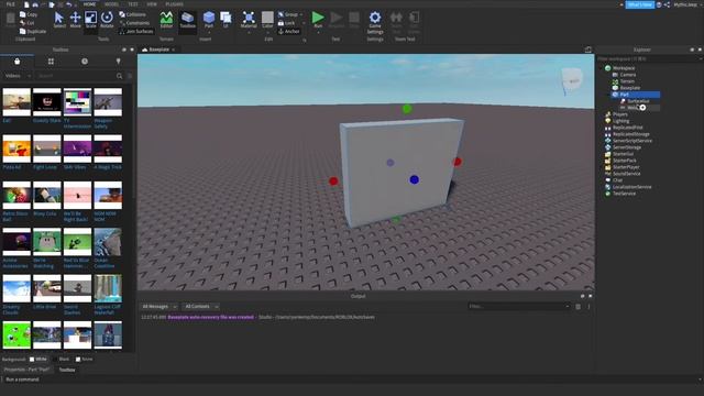 How To Add a Video Frame To A Part In Roblox Studio! смотреть онлайн