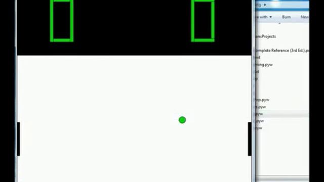 Python: Pong смотреть онлайн