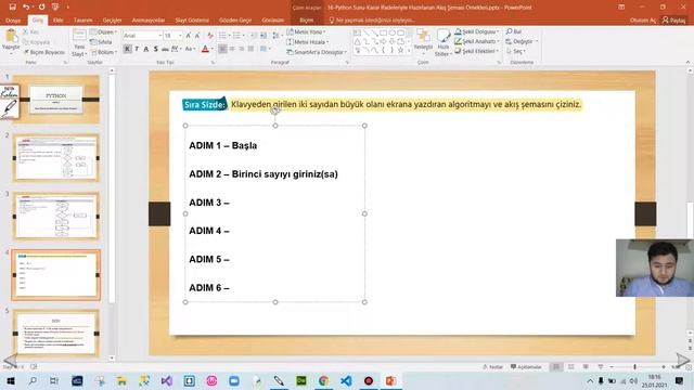 Python Ders 16 - Karar İfadeleriyle Hazırlanan Akış Şeması Örnekleri смотреть онлайн