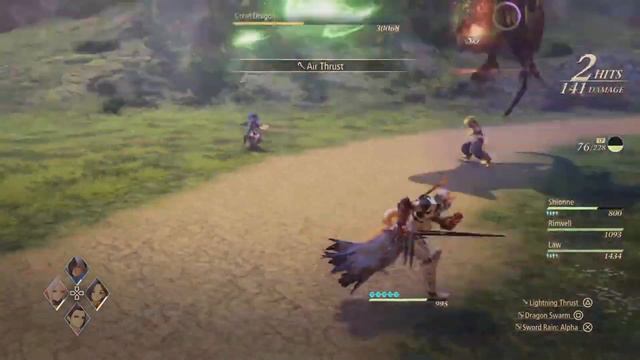 Surprise Great Dragon Boss Nearly Destroys The Team in Tales of Arise смотреть онлайн