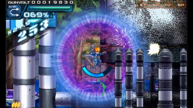 Azure Striker Gunvolt Прохождение на русском #8 Лаборатория Сумераги смотреть онлайн