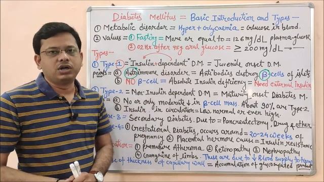 Diabetes Mellitus (Part-01) = Introduction, Types ,Causes of Diabetes | Types of Diabetes | Diabete смотреть онлайн