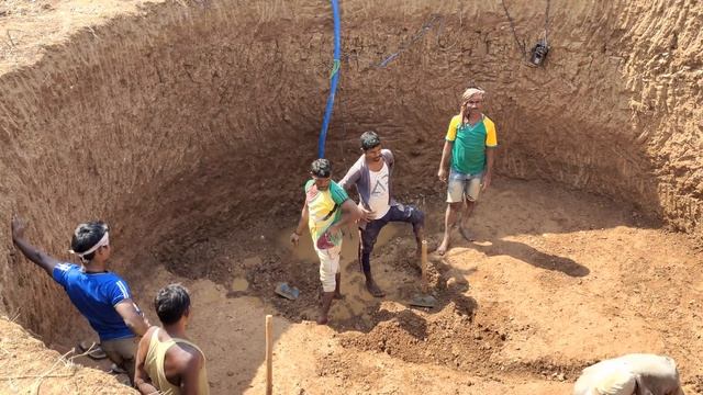 Well Digging By Hand Step By Step || Full water in 20 feet. смотреть онлайн