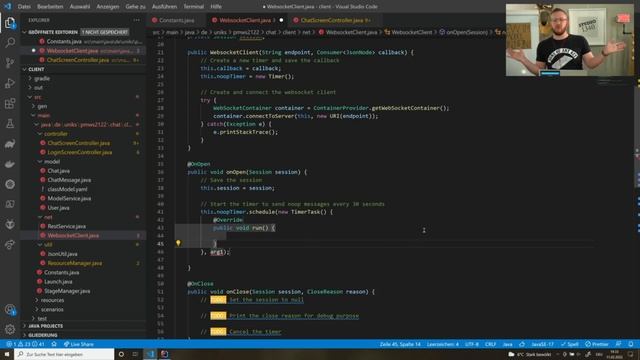 WT21/22 Programming and Modelling Exercise 11 Websocket смотреть онлайн