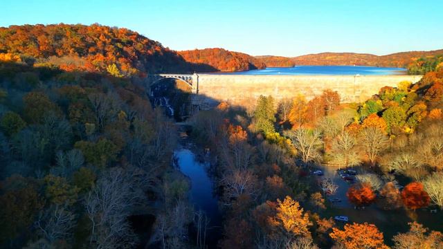 Bear Mountain State Park and Croton Gorge Park, New York State | 4K смотреть онлайн