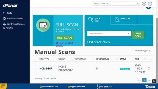 How to Scan your cPanel site from malware using cPGuard and imunify360 смотреть онлайн