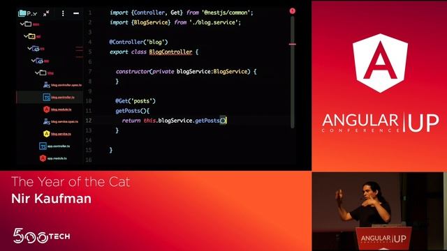 Nir Kaufman - The Year of the Cat | AngularUP 2019 смотреть онлайн