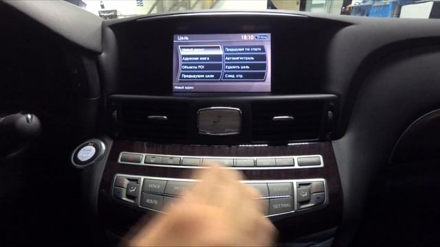 Infiniti M37/M25/Q70 2010+. Обзор результата установки 08IT Clarion в авто с низшей комплектацией