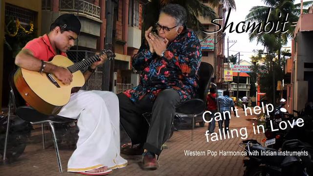 Can't help falling in Love - Western Pop Harmonica by Shombit in Indian Style смотреть онлайн