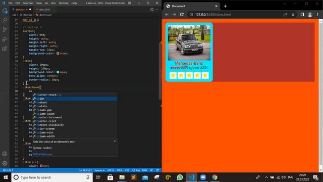DƏRS-9.0 (HTML-5 & CSS-3 PROJECT) смотреть онлайн