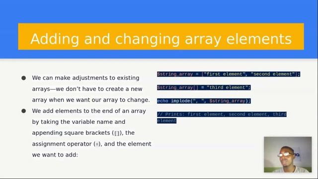 7 & 8. Arrays and Associative Arrays in PHP смотреть онлайн