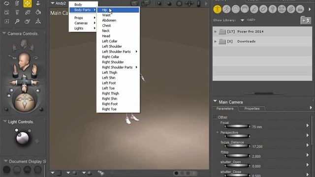 Уроки Poser #02 Настройка рабочего пространства, Сброс интерфейса, Доступность для дальтоников смотреть онлайн