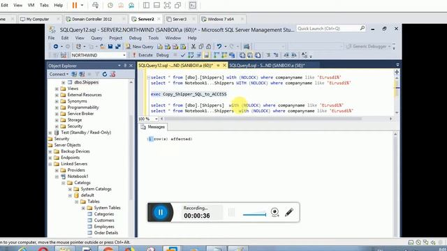 Linked SQL server to MS access смотреть онлайн