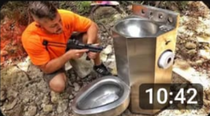 Стальной тюремный туалет. против пуль! _ Разрушительное ранчо _ Перевод Zёбры