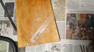 Процесс создания иглы для вязания рыболовной сети