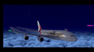 RFS–Real   Flight Simulator– Dubai–To–New York (JFK)–Full Flight–A380–Emirates–Full HD–Real Route