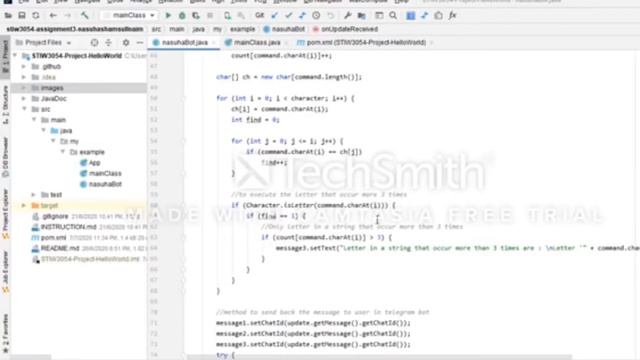 STIW3054 - Assignment 3 (Telegram Bot) смотреть онлайн