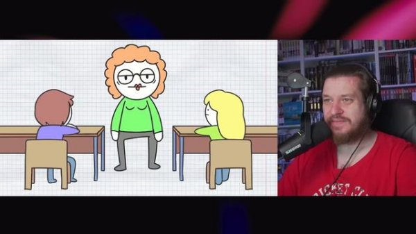 Как я удачно сбежал из школы (Анимация) | РЕАКЦИЯ НА НАЙСА