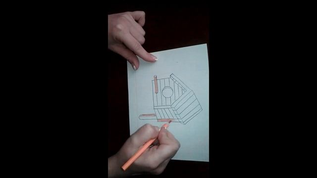 Рисуем скворечник 30 апреля