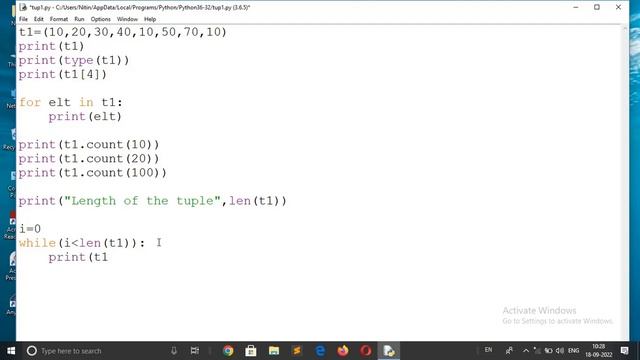 Tuple In Python | Python Tuples | Difference Between List and Tuple in Python | Tuple operations смотреть онлайн