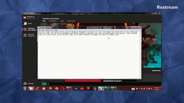HOW TO DOWNLOAD MINECRAFT IN PC FOR FREE AND HOW TO SIGN IN WITH EASY MC ALT смотреть онлайн