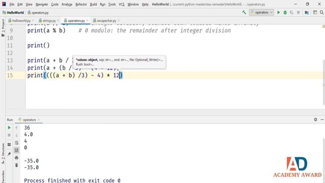 19-Operator Precedence смотреть онлайн
