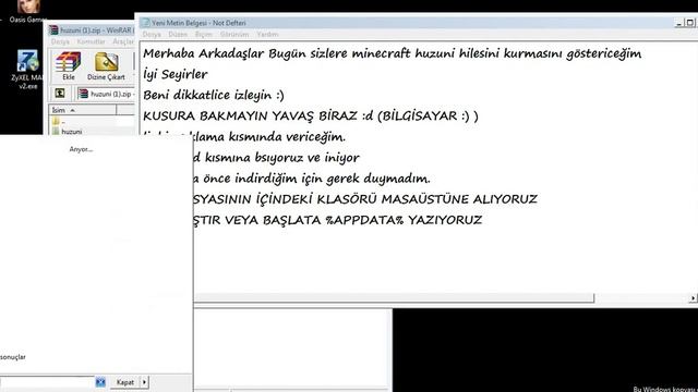 Minecraft Huzuni Hilesi Kurulumu / Türkçe смотреть онлайн