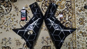 Sonax черный полироль, воск и 3М 80345 Perfect it Polish Rosa.
