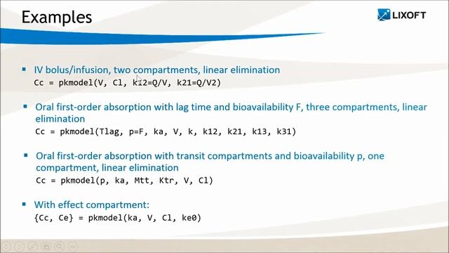 Feature of the week #20: Using the pkmodel() macro to define the PK part of a model смотреть онлайн