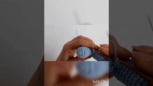 Как сделать петельку на вязаном сердечке - How to make a loop on a crocheted heart смотреть онлайн