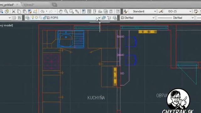 AutoCAD: 3-1 Práca s hladinami смотреть онлайн