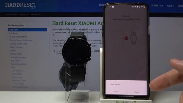 How to Unpair XIAOMI Amazfit GTR 2 – Disconnect Devices смотреть онлайн