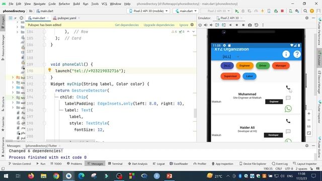 How to make a phone call from Flutter? смотреть онлайн