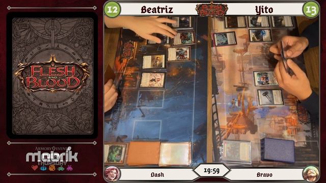 Flesh and Blood TCG - Blitz - Dash vs Bravo смотреть онлайн