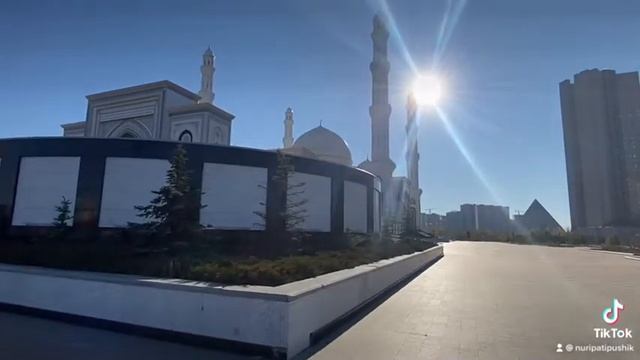 Мечеть Хазрет Султан. Одна из самых больших мечетей в Казахстане. #красивая мечеть смотреть онлайн
