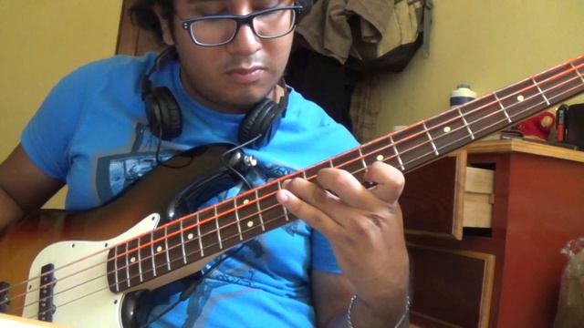 Yesterday(the beatles) cover bass guitar - Phil Gil смотреть онлайн