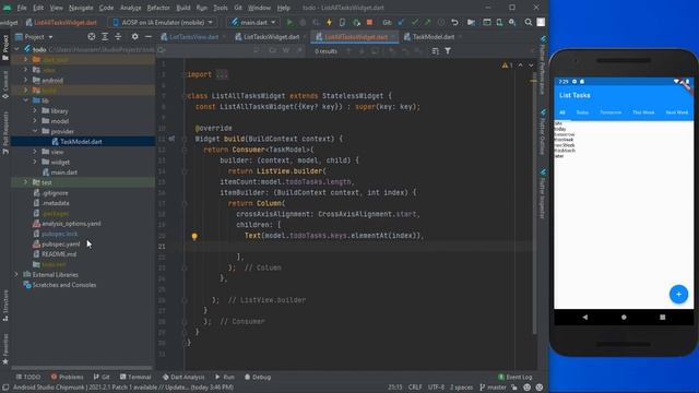 Flutter Practice: Nested List View смотреть онлайн