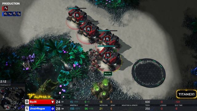 StarCraft 2: ROGUE vs BYUN - ITaX Super Series #29 | Semifinals смотреть онлайн
