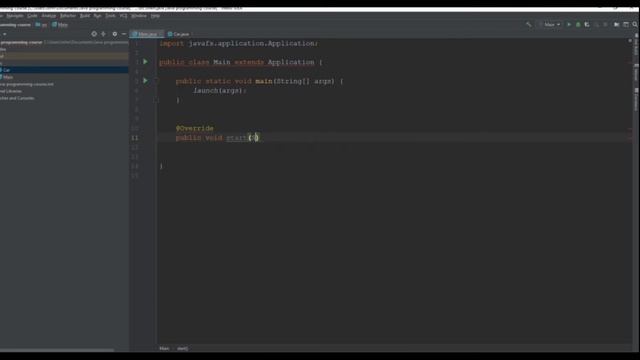 1 Java FX Intro смотреть онлайн