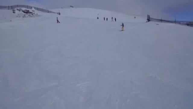 Неопытный лыжник. Sunshine Village, Banff, Canada смотреть онлайн
