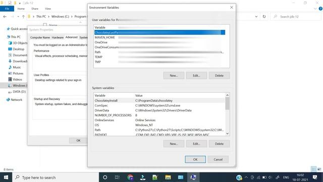 How to set java environment variable | How to set java path смотреть онлайн