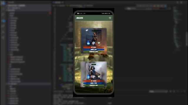 Flutter , Simple Game Fight Simulator in Visual Studio Code смотреть онлайн