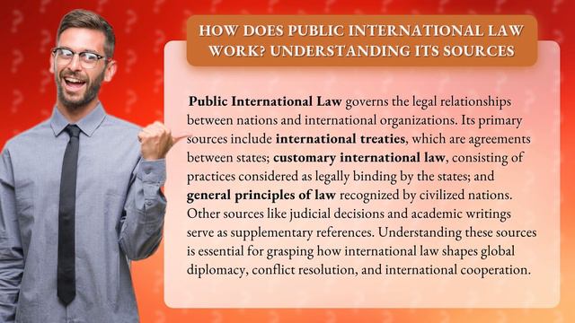 How Does Public International Law Work? Understanding Its Sources смотреть онлайн