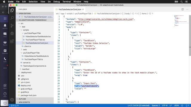 Collect Input in Microsoft Teams with Task Modules смотреть онлайн