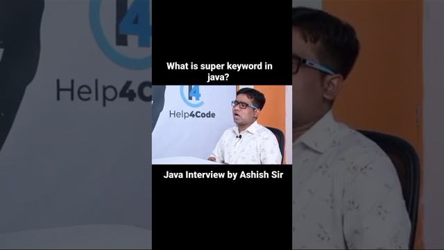 super keyword in java by Ashish Gadpayle sir I #java #super_method #interview #inheritance #coding смотреть онлайн