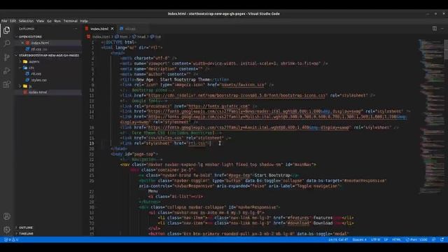 9- How to make Arabic website (RTL) bootstrap 5 | Multi languages смотреть онлайн