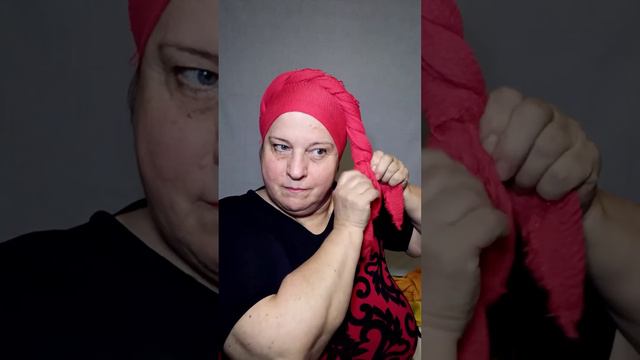 Шарф на голові. Як пов'язати смотреть онлайн