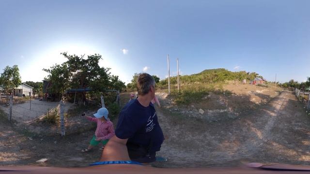 Камбоджа 360. Остров Ронгсанлем. Пляж и рыбацкая деревня смотреть онлайн