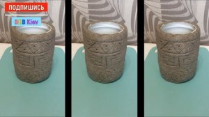 Кашпо своими руками. Шикарный цветочный горшок из пластиковой банки и лотков от яиц